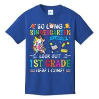 So Long Kindergarten 1st Grade Here I Come Graduation Cap Kids T-Shirt