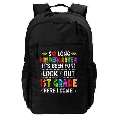 So Long Kindergarten 1st Grade Here I Come Graduation Backpack