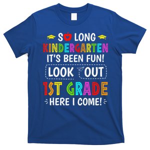 So Long Kindergarten 1st Grade Here I Come Graduation T-Shirt