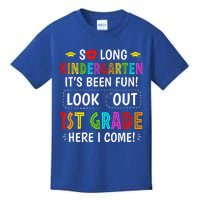 So Long Kindergarten 1st Grade Here I Come Graduation Kids T-Shirt