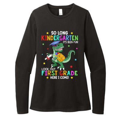 So Long Kindergarten Graduation Class Of Dinosaur Womens CVC Long Sleeve Shirt