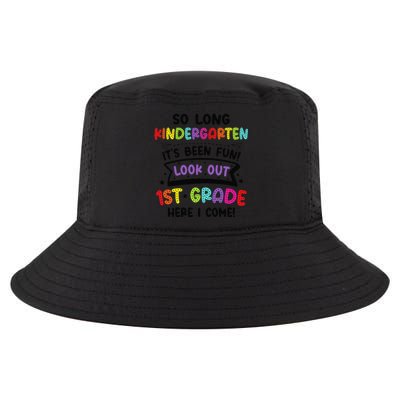 So Long Kindergarten Look Out First Grade Graduation Gifts Cool Comfort Performance Bucket Hat