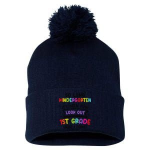 So Long Kindergarten Look Out First Grade Graduation Gifts Pom Pom 12in Knit Beanie