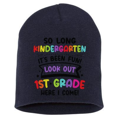 So Long Kindergarten Look Out First Grade Graduation Gifts Short Acrylic Beanie