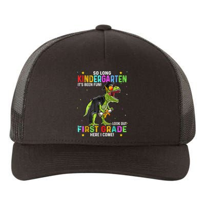 So Long Kindergarten Graduation Class Of Dinosaur Yupoong Adult 5-Panel Trucker Hat