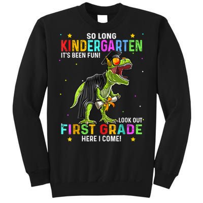 So Long Kindergarten Graduation Class Of Dinosaur Sweatshirt