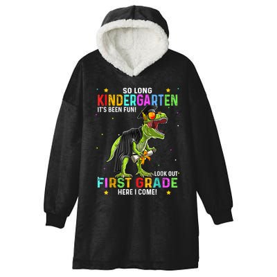 So Long Kindergarten Graduation Class Of Dinosaur Hooded Wearable Blanket