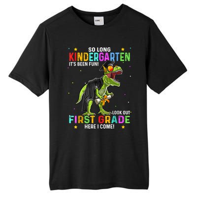 So Long Kindergarten Graduation Class Of Dinosaur Tall Fusion ChromaSoft Performance T-Shirt