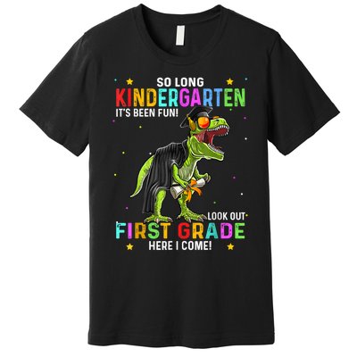 So Long Kindergarten Graduation Class Of Dinosaur Premium T-Shirt