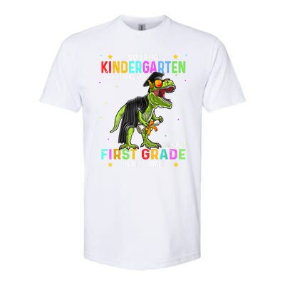 So Long Kindergarten Graduation Class Of Dinosaur Softstyle CVC T-Shirt