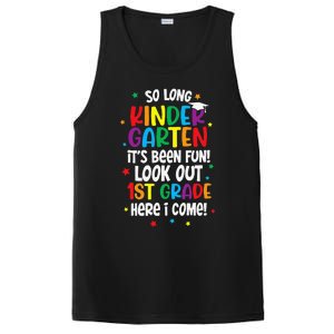 So Long Kindergarten Look Out Kindergarten Funny Graduation PosiCharge Competitor Tank