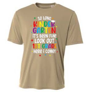 So Long Kindergarten Look Out Kindergarten Funny Graduation Cooling Performance Crew T-Shirt