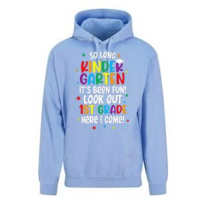 So Long Kindergarten Look Out Kindergarten Funny Graduation Unisex Surf Hoodie