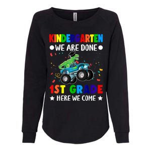 So Long Kindergarten Graduation Class Of Dinosaur Womens California Wash Sweatshirt