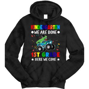 So Long Kindergarten Graduation Class Of Dinosaur Tie Dye Hoodie