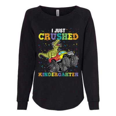 So Long Kindergarten Graduation Class Of Dinosaur Womens California Wash Sweatshirt