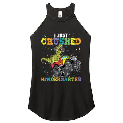 So Long Kindergarten Graduation Class Of Dinosaur Women's Perfect Tri Rocker Tank