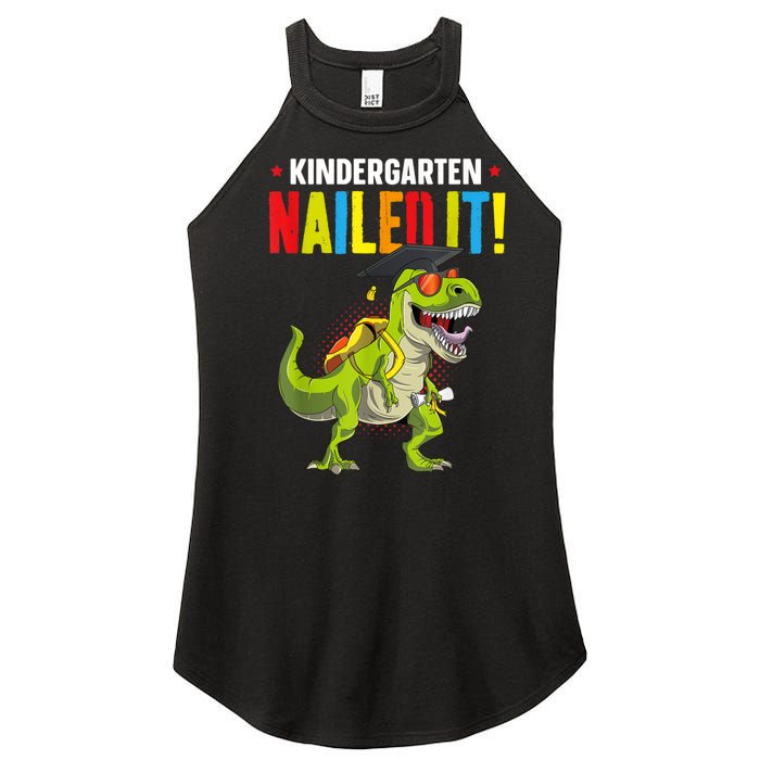 So Long Kindergarten Graduation Class Of Dinosaur Women’s Perfect Tri Rocker Tank