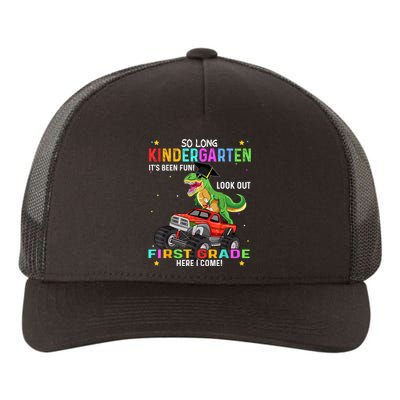 So Long Kindergarten Graduation Class Of Dinosaur Yupoong Adult 5-Panel Trucker Hat