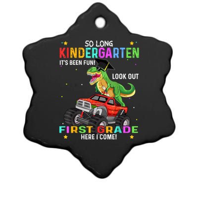 So Long Kindergarten Graduation Class Of Dinosaur Ceramic Star Ornament