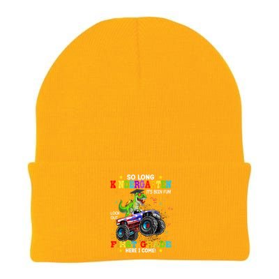 So Long Kindergarten Graduation Class Of Dinosaur Knit Cap Winter Beanie