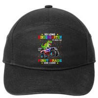 So Long Kindergarten Graduation Class Of Dinosaur 7-Panel Snapback Hat