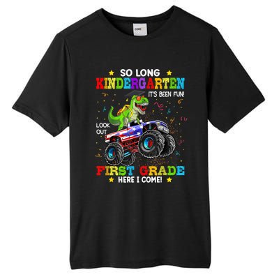 So Long Kindergarten Graduation Class Of Dinosaur Tall Fusion ChromaSoft Performance T-Shirt