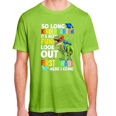 So Long Kindergarten Graduation Class Of Dinosaur Adult ChromaSoft Performance T-Shirt