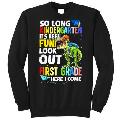 So Long Kindergarten Graduation Class Of Dinosaur Sweatshirt