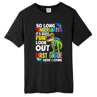 So Long Kindergarten Graduation Class Of Dinosaur Tall Fusion ChromaSoft Performance T-Shirt