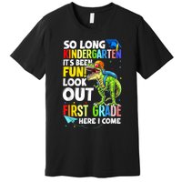 So Long Kindergarten Graduation Class Of Dinosaur Premium T-Shirt