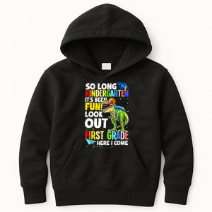 So Long Kindergarten Graduation Class Of Dinosaur Kids Hoodie