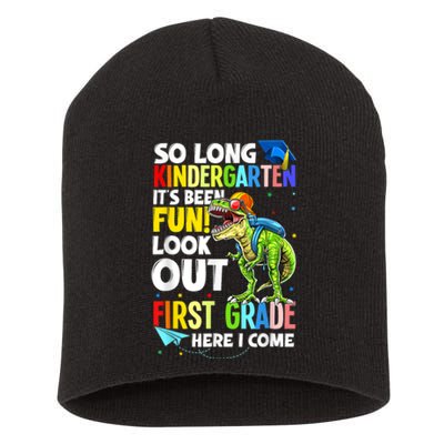 So Long Kindergarten Graduation Class Of Dinosaur Short Acrylic Beanie