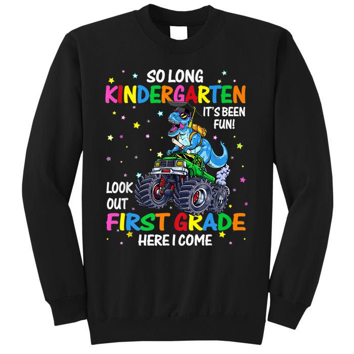 So Long Kindergarten Graduation Class Of Dinosaur Sweatshirt