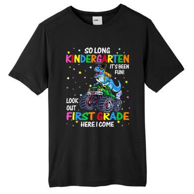 So Long Kindergarten Graduation Class Of Dinosaur Tall Fusion ChromaSoft Performance T-Shirt