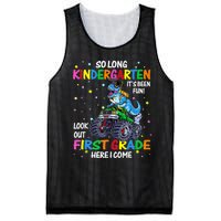 So Long Kindergarten Graduation Class Of Dinosaur Mesh Reversible Basketball Jersey Tank