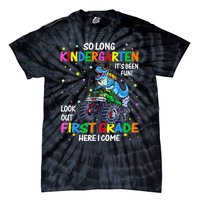 So Long Kindergarten Graduation Class Of Dinosaur Tie-Dye T-Shirt