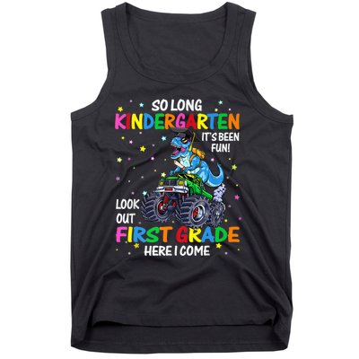 So Long Kindergarten Graduation Class Of Dinosaur Tank Top