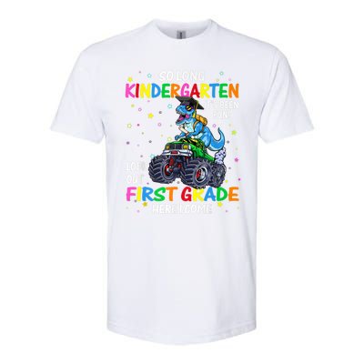 So Long Kindergarten Graduation Class Of Dinosaur Softstyle CVC T-Shirt