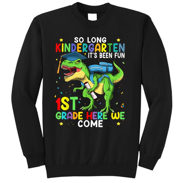 So Long Kindergarten Graduation Class Of Dinosaur Sweatshirt