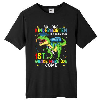 So Long Kindergarten Graduation Class Of Dinosaur Tall Fusion ChromaSoft Performance T-Shirt