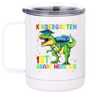 So Long Kindergarten Graduation Class Of Dinosaur 12 oz Stainless Steel Tumbler Cup