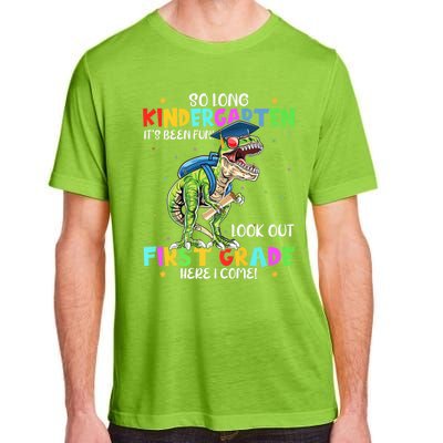 So Long Kindergarten Graduation Class Of Dinosaur Adult ChromaSoft Performance T-Shirt