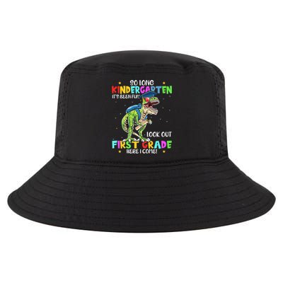 So Long Kindergarten Graduation Class Of Dinosaur Cool Comfort Performance Bucket Hat