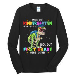 So Long Kindergarten Graduation Class Of Dinosaur Tall Long Sleeve T-Shirt