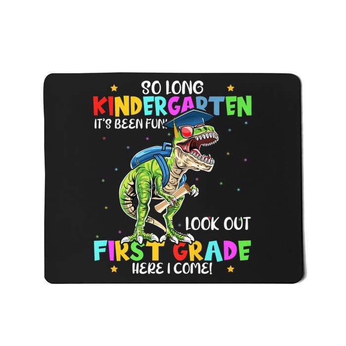 So Long Kindergarten Graduation Class Of Dinosaur Mousepad