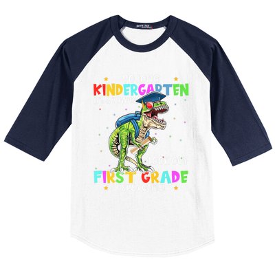 So Long Kindergarten Graduation Class Of Dinosaur Baseball Sleeve Shirt