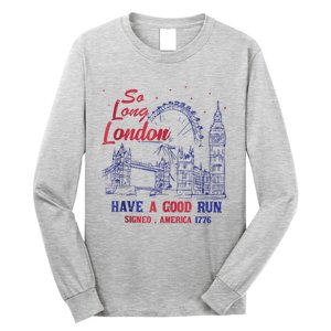 So Long London 4th Of July Long Sleeve Shirt