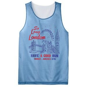 So Long London 4th Of July Mesh Reversible Basketball Jersey Tank