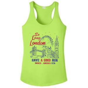 So Long London 4th Of July Ladies PosiCharge Competitor Racerback Tank